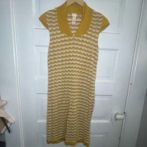Tulle Striped Pullover Dress  